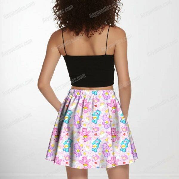 Care Bears Short Skirt With Pockets-UK 8 to 26-Pink
