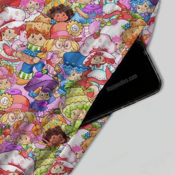 Strawberry Shortcake Characters Skater Skirt with Pockets – Stretch A-Line Mini (UK 8–26)