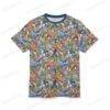 Sonic the Hedgehog and Friends Pattern T-Shirt-XS to 7XL