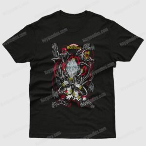 My Hero Academia/Boku No Hero Academia Unisex Black T-Shirts-Kids and Adult Sizes to 5XL-Various Designs