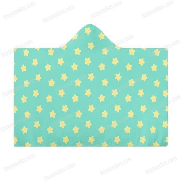 teal.jpeg Cute Stars Cloak Hooded Blanket – Various Designs | 3 Sizes