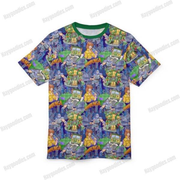 Teenage Mutant Ninja Turtles Pattern Kids Unisex T-Shirt