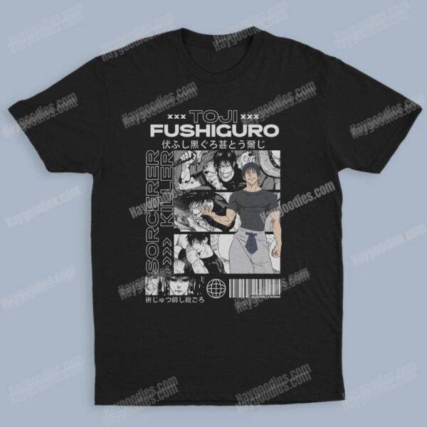 toji3.jpg Jujutsu Kaisen Anime Unisex T-Shirts-Adult Sizes to 5XL-Various Designs