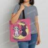 Sailor Moon tote bag Luna and Artemis two-sided canvas print 9 colours
