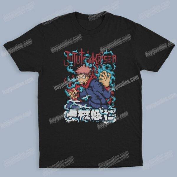 yuji.jpg Jujutsu Kaisen Anime Unisex T-Shirts-Adult Sizes to 5XL-Various Designs