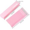 custom name HB pencils pink stationery set with eraser