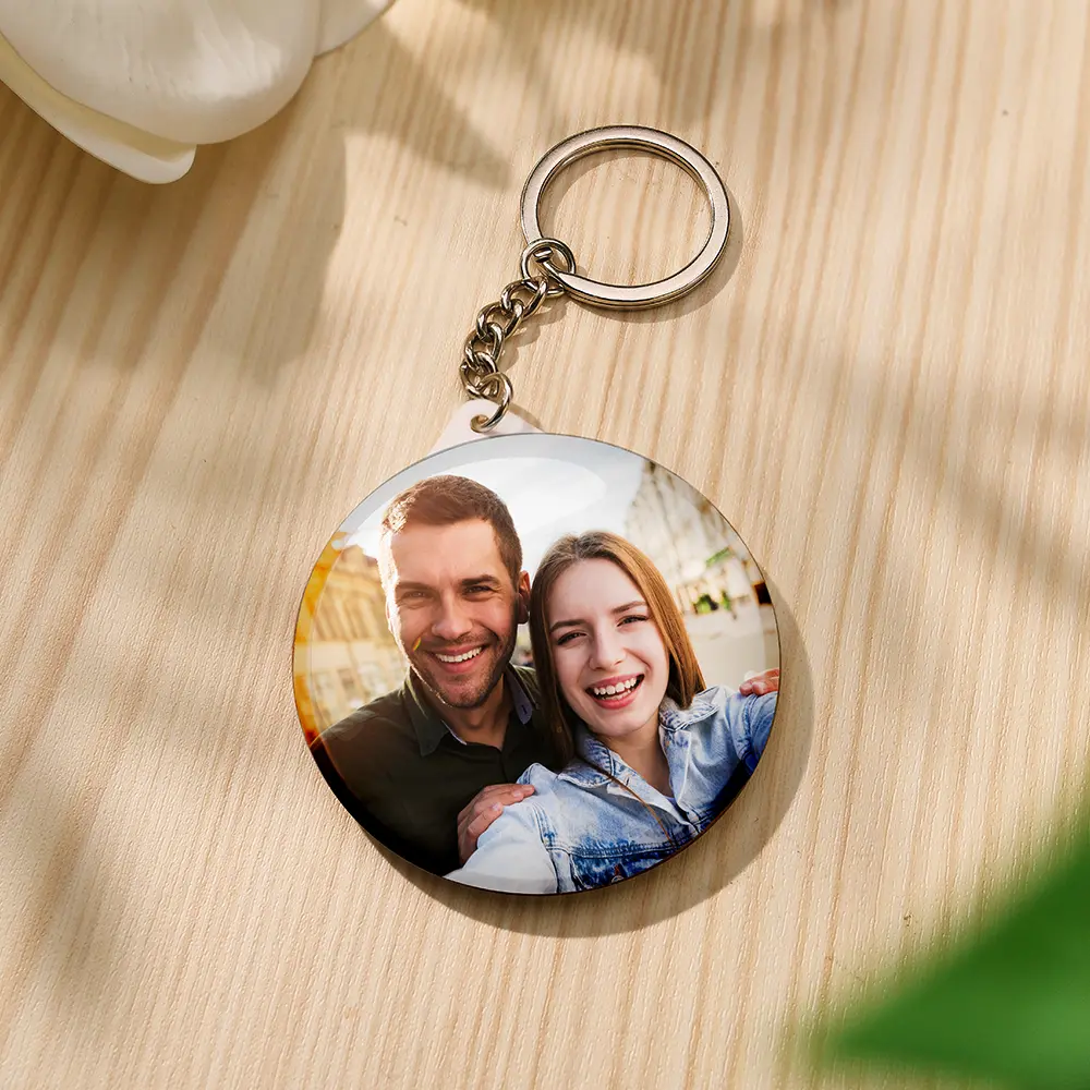 personalized keychain mirror