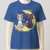 Luna and Artemis T-Shirt – Unisex All-Over Print Tee | 10 Colours | XS to 7XL