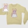 serenity-sweatshirt-lightyellow Sailor Moon Chibi DTF Transfer Sheet A5 | Kawaii Anime Heat Press Iron On