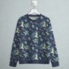 water type Pokemon sweatshirt all-over pattern navy Lapras Vaporeon Piplup