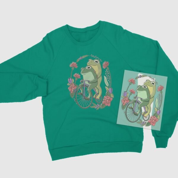 sweatshirt-mockup-with dtftransfer Custom DTF transfer printing A5 sheet