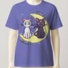 Sailor Moon Luna and Artemis t-shirt S to 7XL