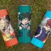 My Hero Academia Tumbler 20oz | Skinny Stainless Steel with Straw | Multiple Designs
