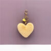 569426802 Heart Shaped Keychain – Plush Imitation Mink Fur Bag Charm | 11 Colours