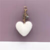 569426800 Heart Shaped Keychain – Plush Imitation Mink Fur Bag Charm | 11 Colours