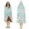 Care Bears Hooded Blanket Cloak – Ultra-Soft Cosy Throw - 3 Sizes