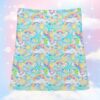 Care Bears Skirt – High-Waisted Knee Length Print Skirt | S to 7XL