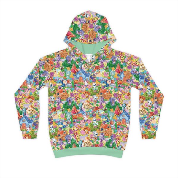 Animal Crossing kids hoodie all-over print