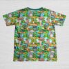Jungle Book Pattern Kids Unisex T-Shirt - Toddler 2T to XL