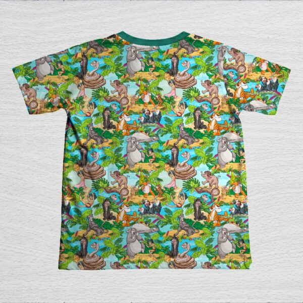Jungle Book Pattern Kids Unisex T-Shirt - Toddler 2T to XL