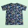 sonic pattern kids t shirt all over print