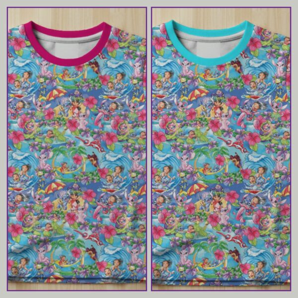 lilo and stitch kids t shirt pattern