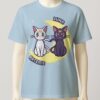 Luna and Artemis t-shirt-chambray Luna and Artemis t-shirt all-over print unisex soft-touch tee