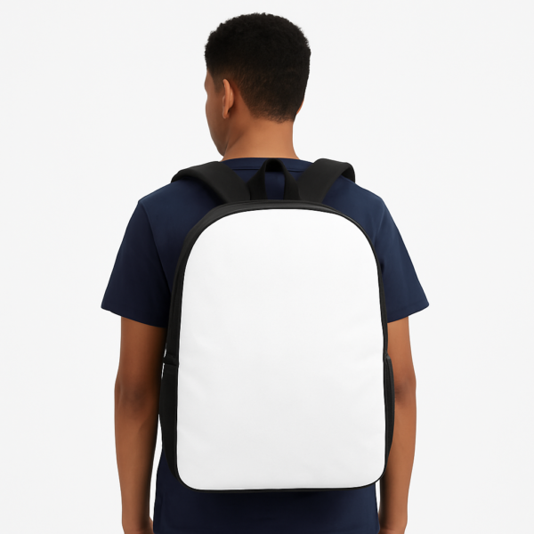 personalized backpack custom photo name 17 inch 600D polyester school bag