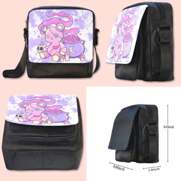 custom photo crossbody bag 8.86 x 9.65 inch shoulder sling bag