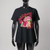 STRAWBERRY SWEET-black Strawberry Shortcake t-shirt all-over print unisex soft-touch tee