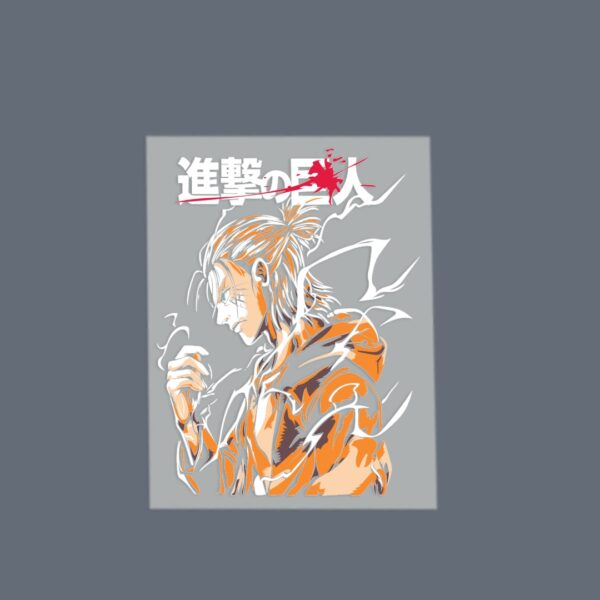 Attack on Titan Mix DTF Transfer Sheet A5 | Anime Iron On Heat Press Fabric