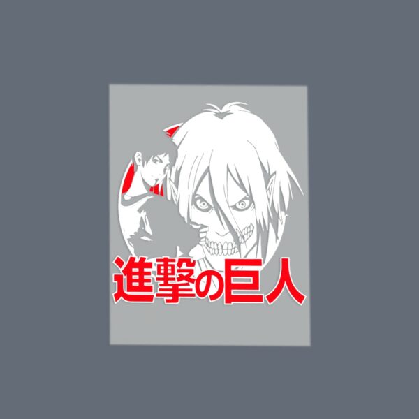 Attack on Titan Mix DTF Transfer Sheet A5 | Anime Iron On Heat Press Fabric