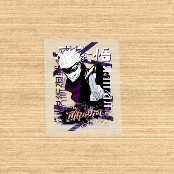 Jujutsu Kaisen DTF transfer sheet A5 -gojo satoru