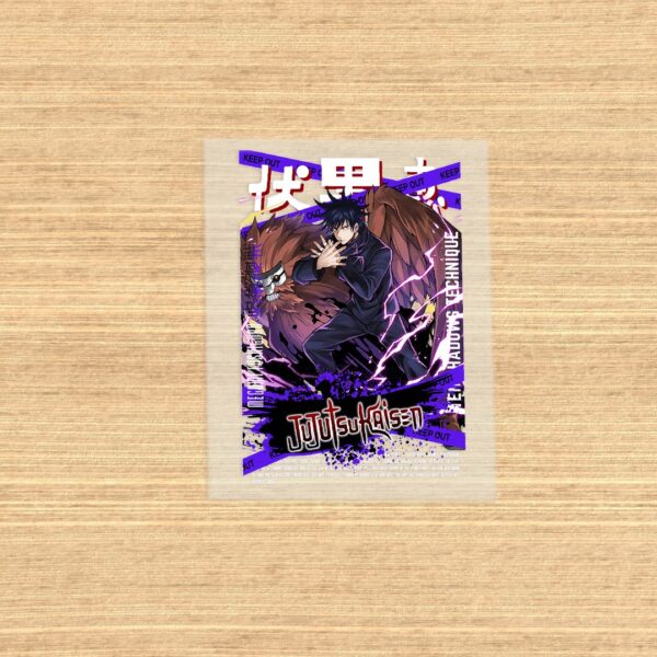 Jujutsu Kaisen DTF transfer sheet A5 -fushiguro megumi