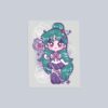 Sailor Moon Chibi Design DTF Transfer Sheet A5 | Kawaii Anime Heat Press Iron On
