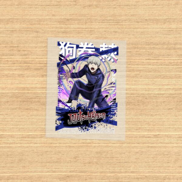 Jujutsu Kaisen DTF transfer sheet A5 -inumaki toge