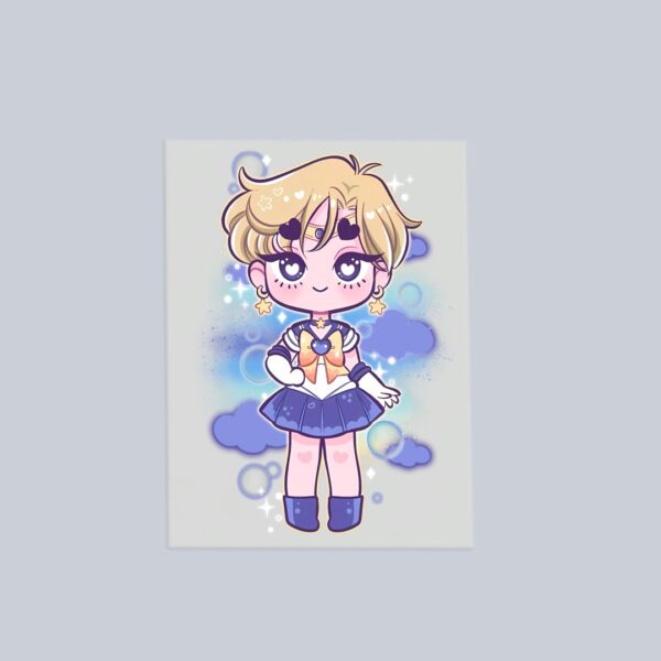 Sailor Moon Chibi Design DTF Transfer Sheet A5 | Kawaii Anime Heat Press Iron On