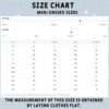 aopunisextee-us unisex t-shirt usa size chart