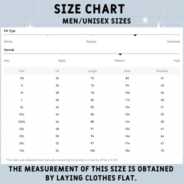 aopunisextee-us unisex t-shirt usa size chart