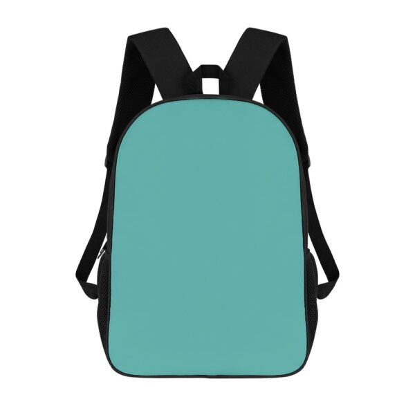 Personalized Backpack – Custom Photo & Name 17 Inch School Bag | 600D Polyester