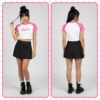 Bimbo crop top Y2K style inclusive sizing S to 6XL
