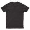 black-tee customizable black t shirt unisex cotton front print