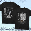 Bleach anime t-shirt in black with Soul Reaper character graphic print, unisex classic fit