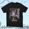 Bleach anime t-shirt in black with Soul Reaper character graphic print, unisex classic fit