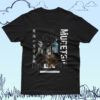 Bleach anime t-shirt in black with Soul Reaper character graphic print, unisex classic fit