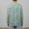 care bears oversized sweatshirt pastel rainbow pattern