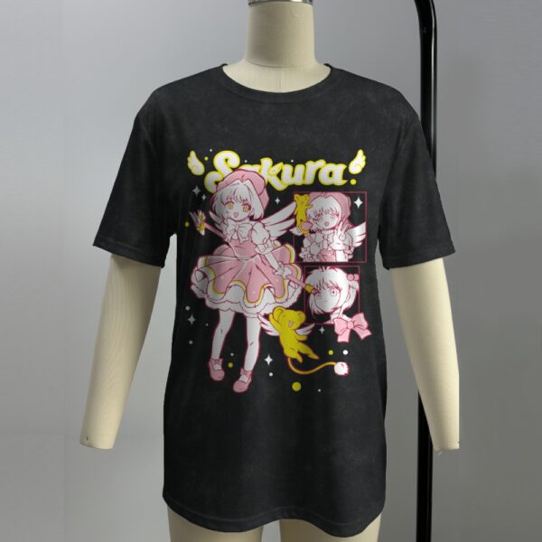 Cardcaptor Sakura T-Shirt – Magical Girl Graphic Unisex Tee | 8 Colours | XS to 7XL