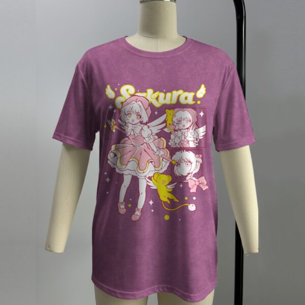Cardcaptor Sakura T-Shirt – Magical Girl Graphic Unisex Tee | 8 Colours | XS to 7XL