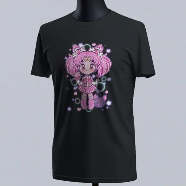 Sailor Moon Chibi Design DTF Transfer Sheet A5 | Kawaii Anime Heat Press Iron On