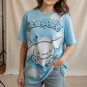 cinnamorolltee Cinnamoroll t-shirt kawaii Sanrio unisex tee sky blue